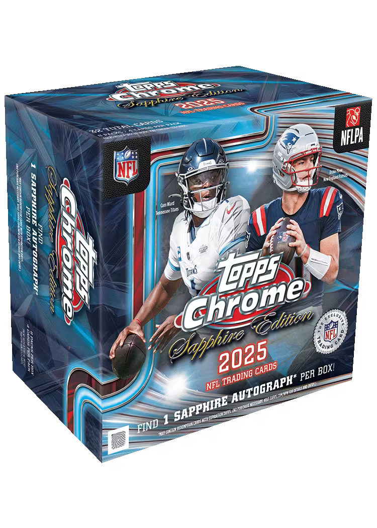 Sapphire Topps Chrome 2025 NFL