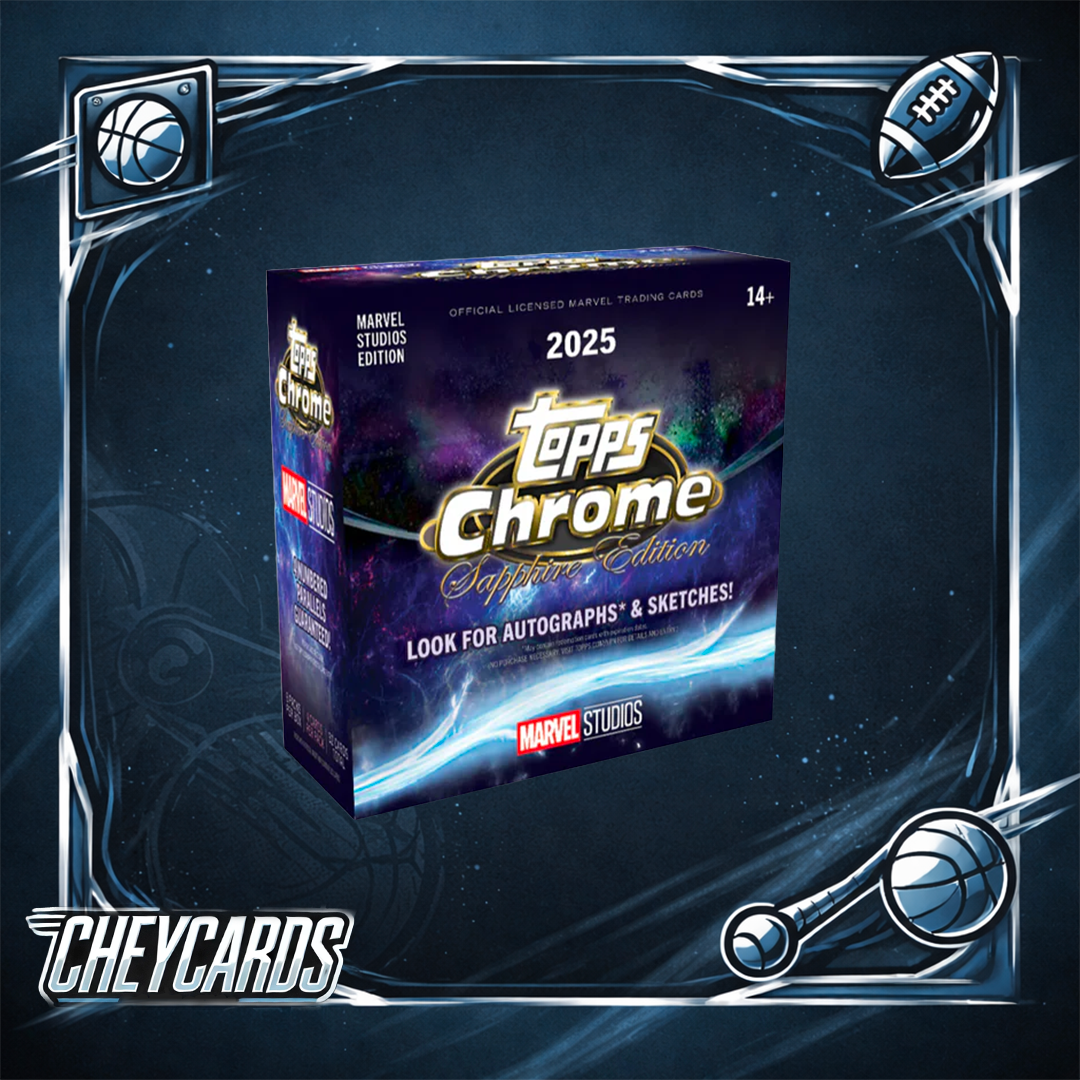 Marvel Comics Chrome Sapphire 2025 Hobby Box