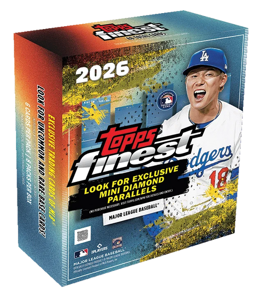 2026 Topps Finest Baseball MLB Mega Box