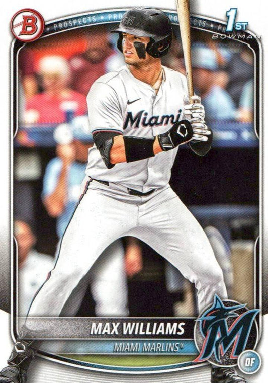 2025 Bowman Draft #BD-68 Max Williams