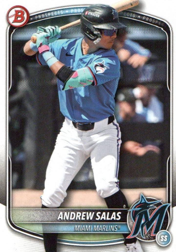 2025 Bowman Draft #BD-34 Andrew Salas