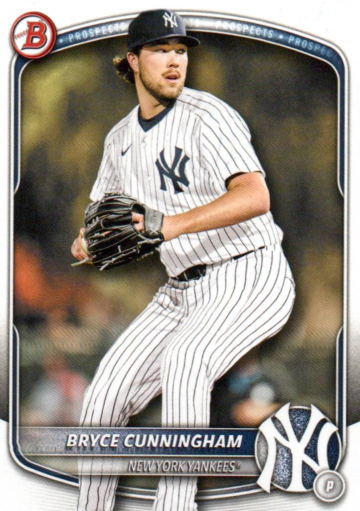 2025 Bowman Draft #BD-155 Bryce Cunningham