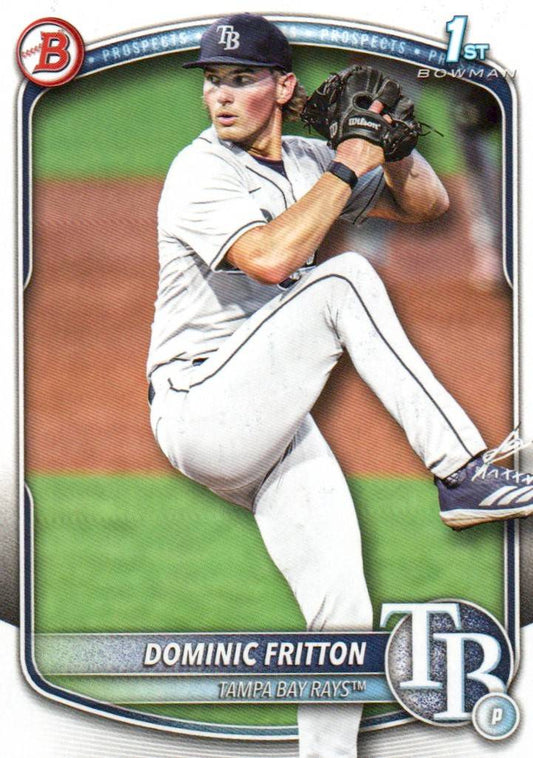 2025 Bowman Draft #BD-189 Dominic Fritton