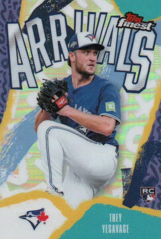 2026 Finest #A-8 Trey Yesavage Arrivals Refractors