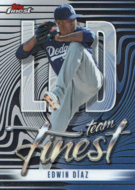 2026 Finest #TF-6 Edwin Díaz Topps Team Finest