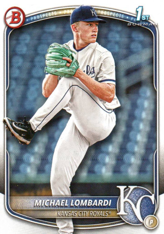 2025 Bowman Draft #BD-118 Michael Lombardi