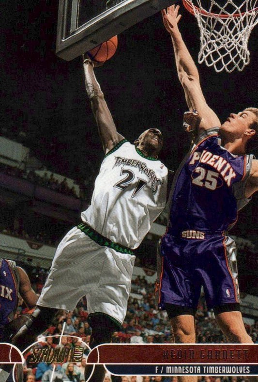 2001-02 Stadium Club #21 Kevin Garnett