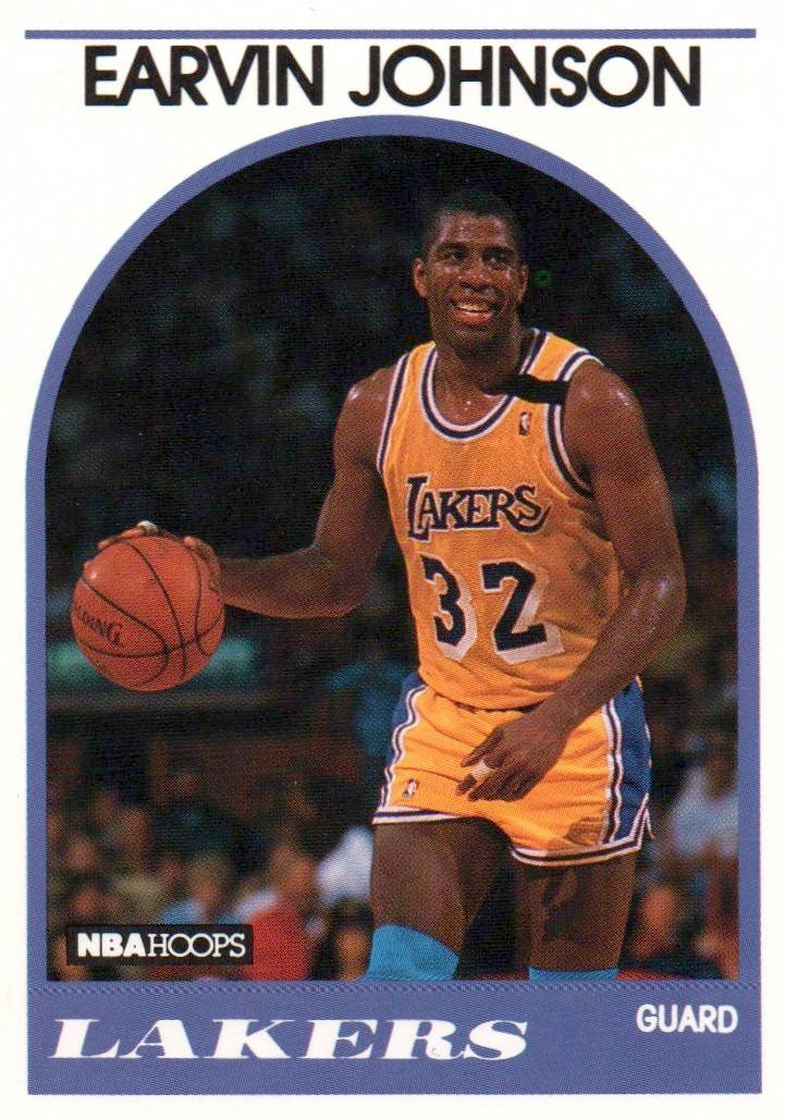 1989-90 Hoops #270 Earvin Johnson