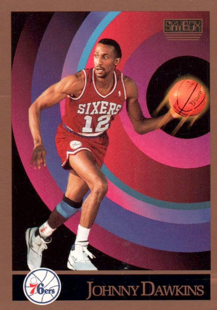 1990-91 SkyBox #214 Johnny Dawkins