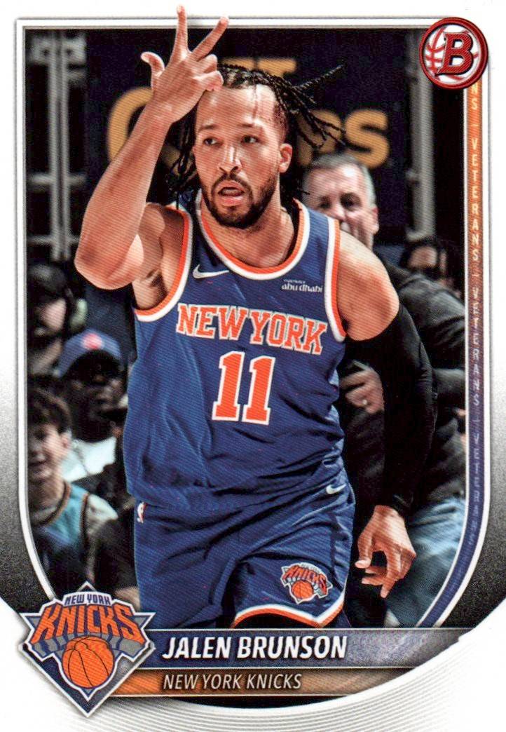 2025-26 Bowman #62 Jalen Brunson