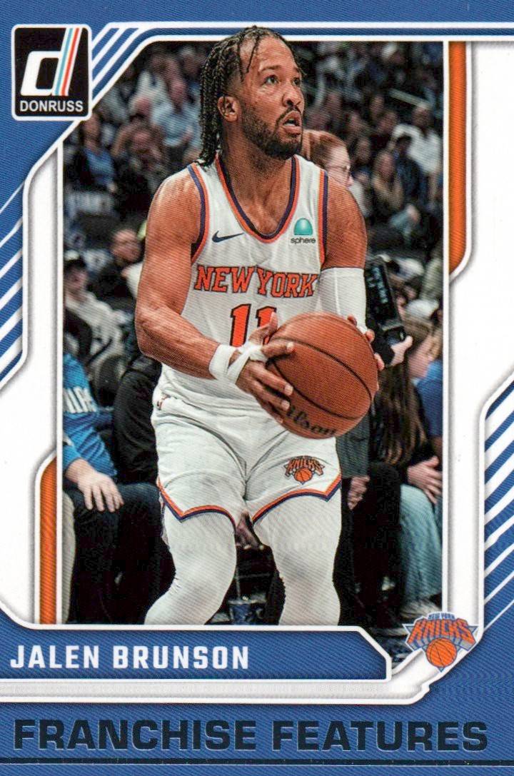 2024-25 Donruss #14 Jalen Brunson Franchise Features
