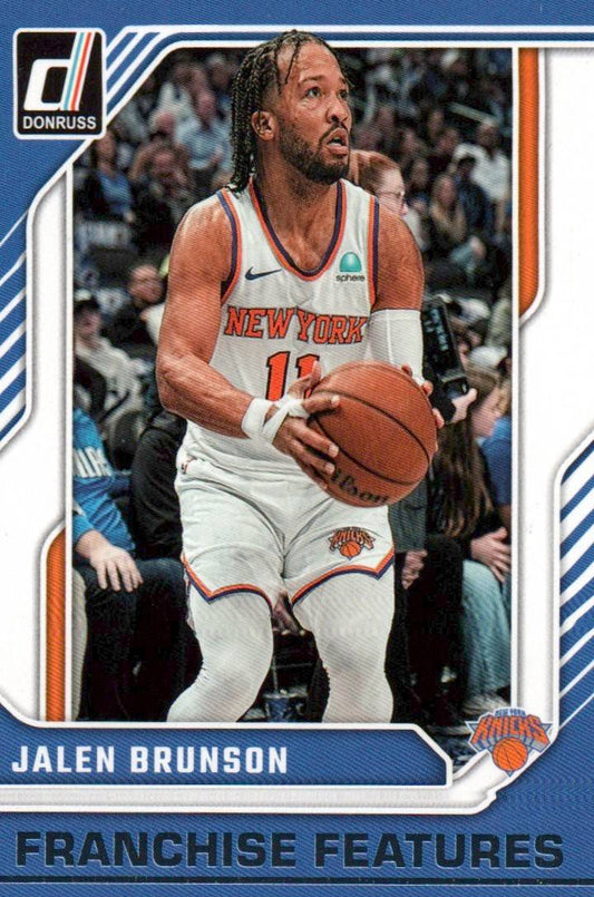 2024-25 Donruss #14 Jalen Brunson Franchise Features
