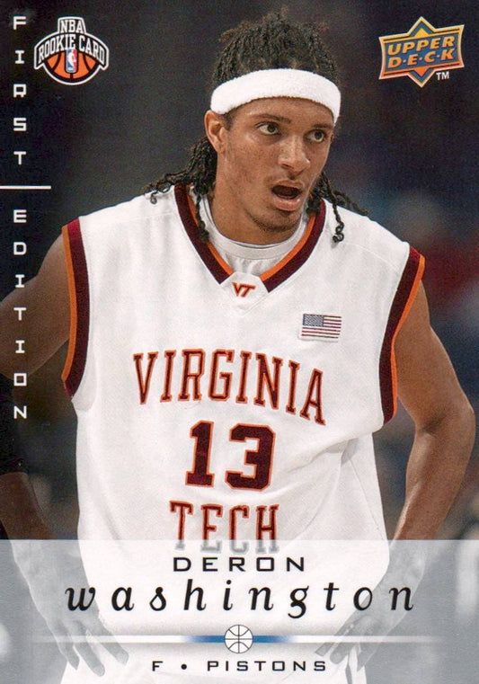 2008-09 Upper Deck First Edition #243 Deron Washington