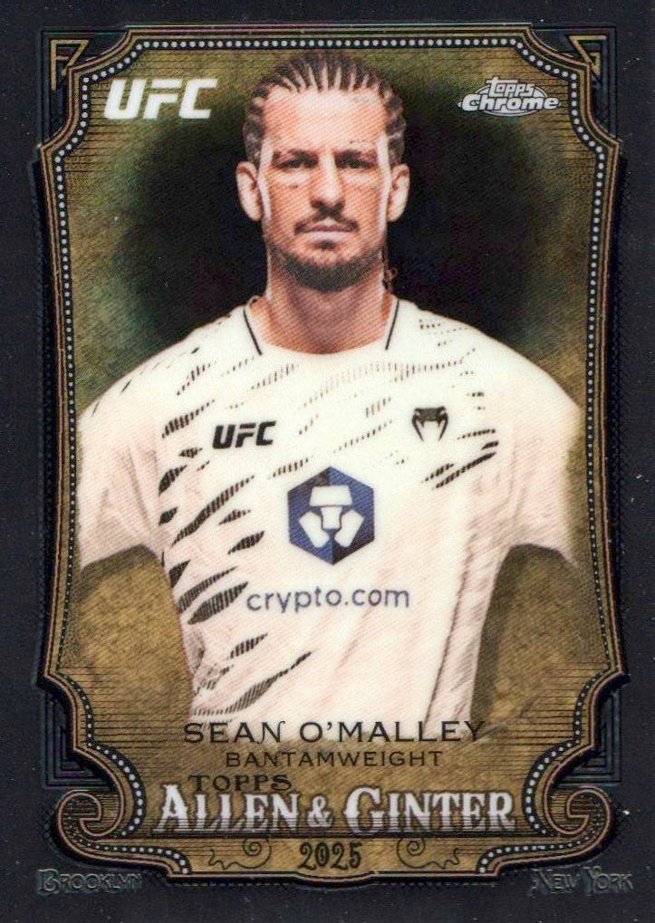 2026 Topps Chrome UFC #AG-6 Sean O'Malley Allen & Ginter