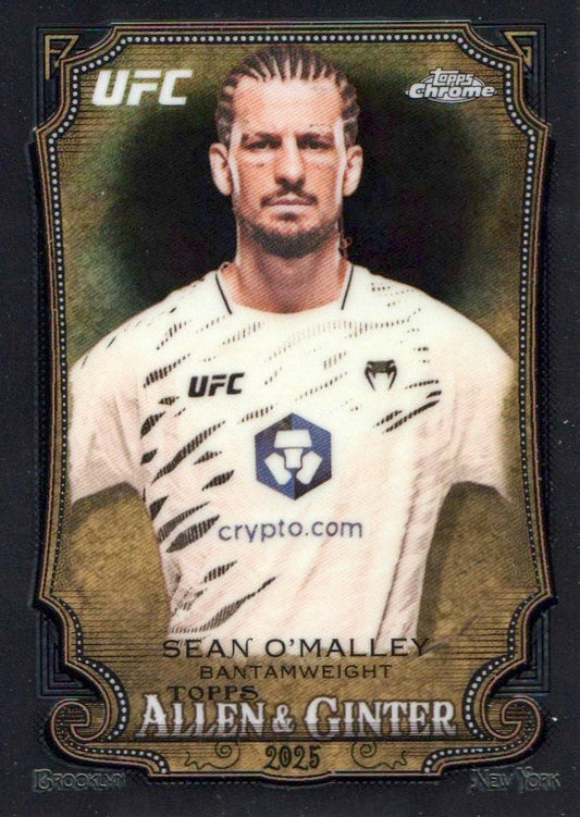 2026 Topps Chrome UFC #AG-6 Sean O'Malley Allen & Ginter