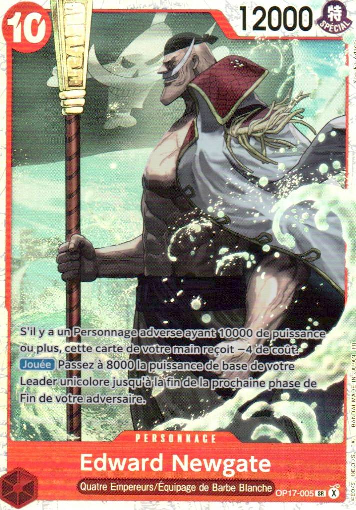 The World's Strongest Warriors #OP17-005 Edward.Newgate (005) FR