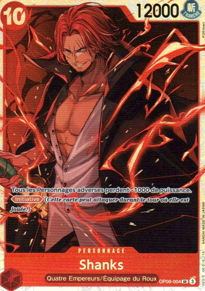 Emperors in the New World #OP09-004 Shanks (004)