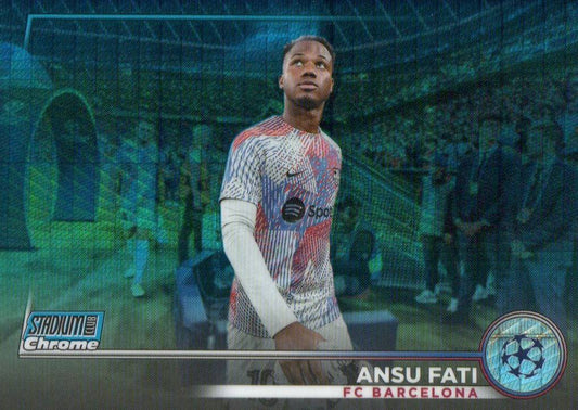 2022-23 Stadium Club Chrome UEFA Club Competitions #48 Ansu Fati