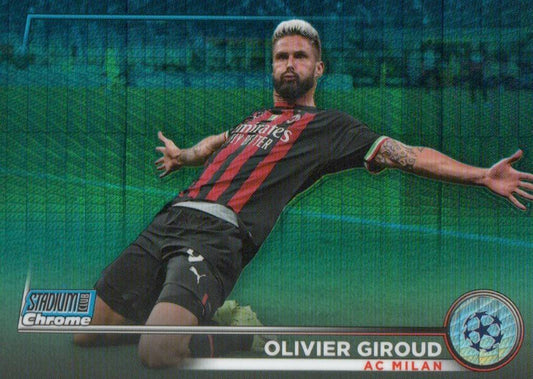 2022-23 Stadium Club Chrome UEFA Club Competitions #70 Olivier Giroud