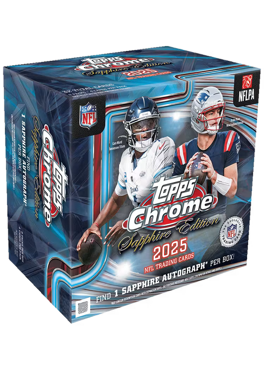 Sapphire Topps Chrome 2025 NFL