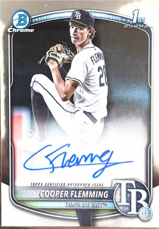 Cooper Flemming Auto Bowman Chrome Draft 2025