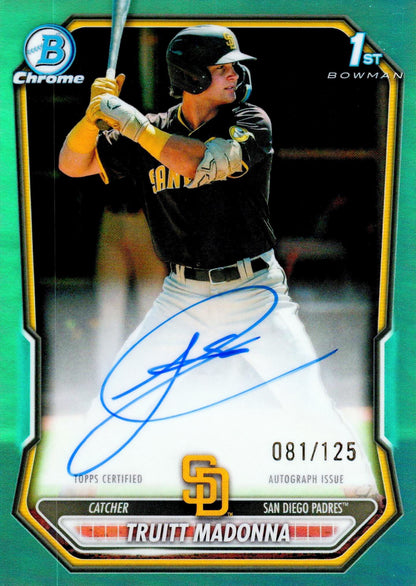 Truitt Madonna Bowman Chrome Auto 081/125