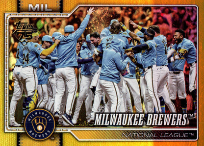 Milwaukee Brewers Topps 75 Series One 135/399